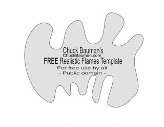 free realistic flames airbrushing template 05