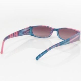  Tartan Plaid Multi color Thin Rectangular Sunglasses Eye Glasses
