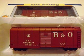 Fox Valley Models Baltimore & Ohio B&O M 53 Wagontop Boxcar Cap Dome
