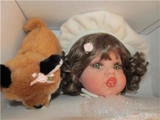 Fayzah Spanos Doll Foxy Brown Hair Hazel Eyes Stuffed Fox COA 105