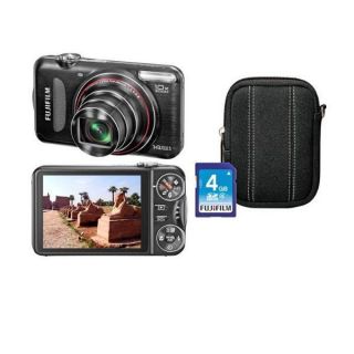Fujifilm FinePix T300 14 MP Digital Camera Bundle Camera Case & 4GB SD