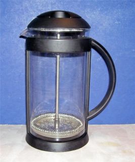 French Coffee Tea Press Pot Maker Plunger 4 Cup Capacity