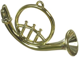 Dollhouse Miniature French Horn Musical Instrument 3