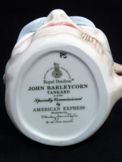 John Barleycorn Tankard specially Commissioned by American Express