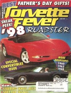 June 1997 Corvette Fever Special Convertibles Issue Mallett