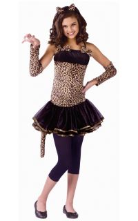 Brand New Girl Wild Cat Child Halloween Costume 110702