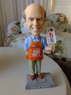 FRANK BLAKE Bobble Head Doll The Home Depot CEO BD A Signed