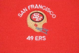 Vtg San Francisco 49ers V Neck Sweater Medium Large 1983