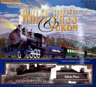 Bachmann G Scale Train (122.5) Set White Pass Anniversary 90059