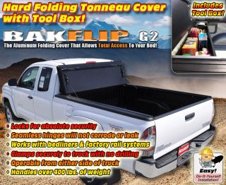 Bak Bakflip G2 Hard Folding Tonneau Cover Bakbox Combo Fits 100s of