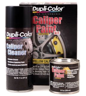 Dupli Color BCP401 Brake Caliper Yellow Brush Paint Kit
