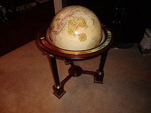 Franklin Mint Millennium Edition Floor Globe Atlas Royal Geographical