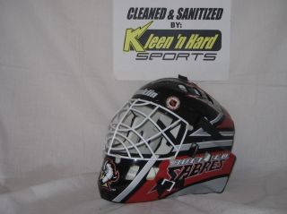 Used Franklin Sabers SX Comp 110 Street Hockey Goalie Helmet
