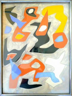 Charles FUHRMAN 1974 California Abstract Painting