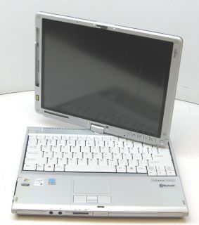 Fujitsu LifeBook T Series Core 2 Duo T7200 2 00GHz Tablet PC Power Up
