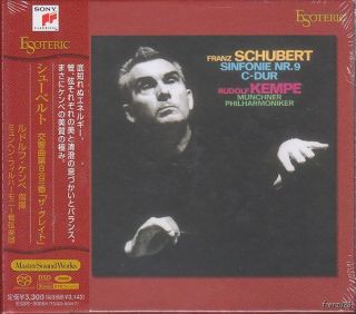 Franz Schubert Sinfonie NR 9 C Dur Kempe Esoteric Sony SACD