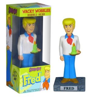 Scooby Doo Fred Bobble Head Bobble Toy Head Knocker
