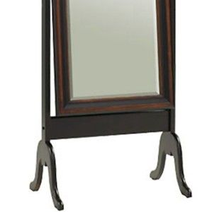  Style Cheval Distressed Black Full Length Standing Mirror