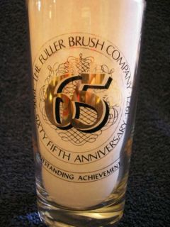 1971 Fuller Brush Company 65 65th Anniversary Glass Outstanding