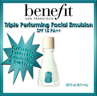 Benefit Triple Performing Facial Emulsion SPF15PAA • 30oz