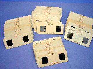  on a lot of about 150 vintage stereo slides  All original Kodachromes