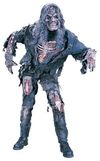 Scary Complete 3 D Zombie Teen Halloween Costume 1652