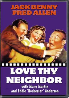 Love Thy Neighbor Jack Benny Fred Allen Classic Movie DVD