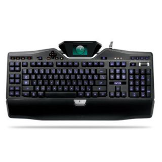  Logitech G19 Gaming Keyboard USB Wired Programmable Color LCD Display