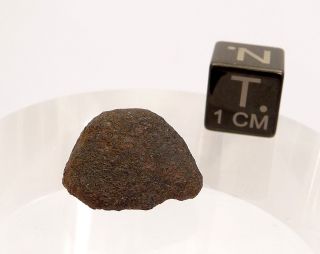 ORIENTED GAO GUENIE H 5 METEORITE 3.1 grams WITH GREAT CRUST