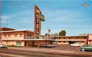 CA Fresno California Plaza Motel Colourpicture P20886