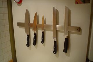 IKEA Grundtal Magnetic Knife Rack Rail Holder 53cm Stainless Steel