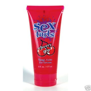 Sexy Tarts 2 oz Condom Safe Lube Cherry Pop Tart Tangy