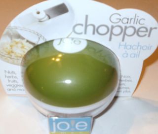 New Jo E Garlic Chopper Also Great for Nuts Herbs Fruits Veggies More