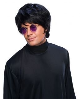 Black pop wig Liam gallagher style One size fits most Perfect for