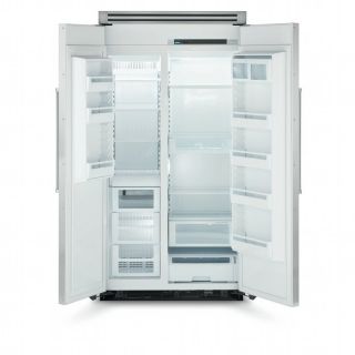  48 inch Stainless Built in Side by Side Refrigerator Fridge