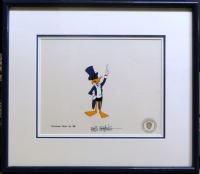 Signed Friz Freleng Original Production Animation Art Cell Daffy Duck