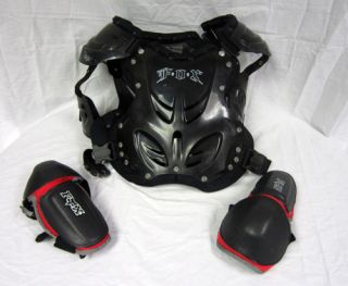 Fox Racing [Large] Adjustable Chest Protector Guard & Elbow Pads for
