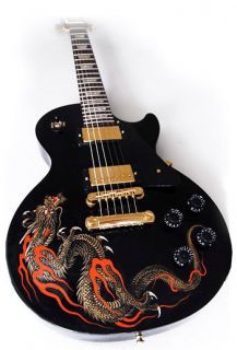  Les Paul Studio Hand Painted by Chris Garver from Miami Ink
