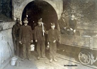 Entrance Gary W VA Coal Mine Miners 1908 photo