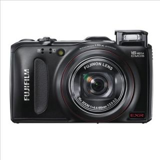 NEW FUJIFILM FinePix F550EXR Digital Camera Black F FX F550EXR B 16MP