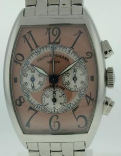 Franck Muller Chronograph 6850 Stainless Steel Watch