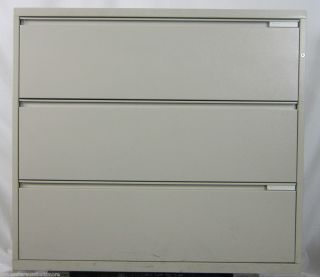 Meridian 3 Drawer Metal Lateral File Cabinet