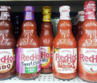 Franks Redhot Sauce 8 Flavor Choices Franks Red Hot Cayenne Pepper