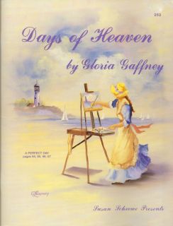 Days of Heaven by Gloria Gaffney Romantic Oil Decorative Tole Painting