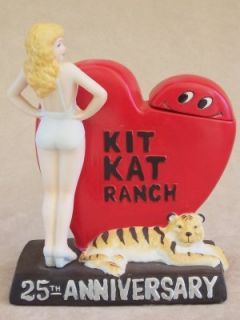 Dugs brothel decanter THE KIT KAT RANCH 25th ANNIVERSARY Decanter 1991
