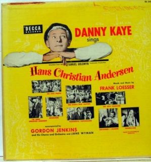 Danny Kaye Sings Hans Christan Andersen 10 VG DL 5433 Vinyl 1952
