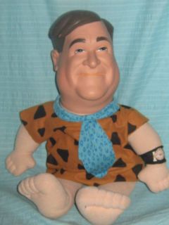 Fred Flintstone Movie Plush Doll John Goodman Face