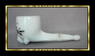  Pipe Toothpick Holder Souvenir Galesville Wisconsin Unknown