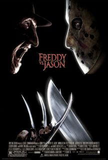 Freddy vs Jason Movie Poster Face to Face