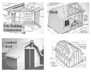 Gambrel, Hip, Pitched, Shingle Roof, Shingling, Barn Doors, Hardware